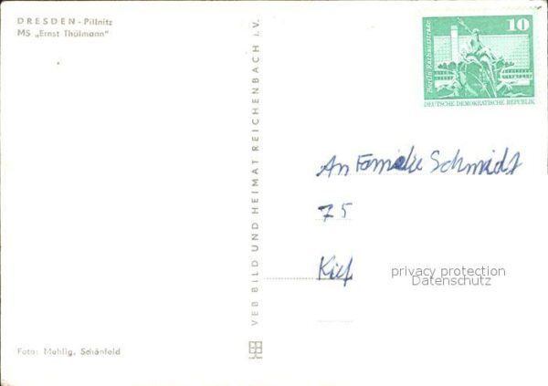 Motorschiffe MS Ernst Thälmann Dresden-Pillnitz – Bild 2