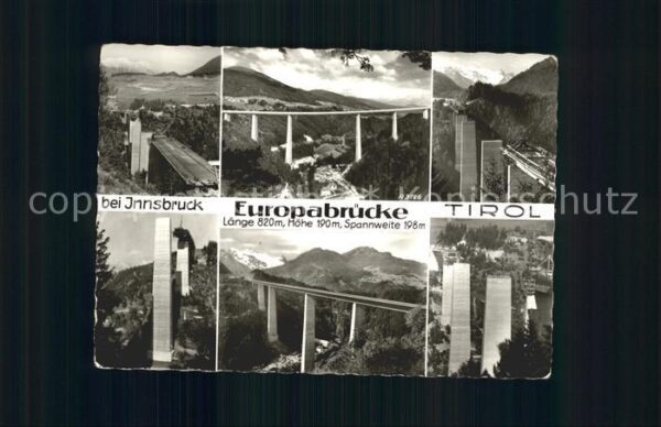 Bruecken Bridges Ponts Europabrücke Innsbruck
