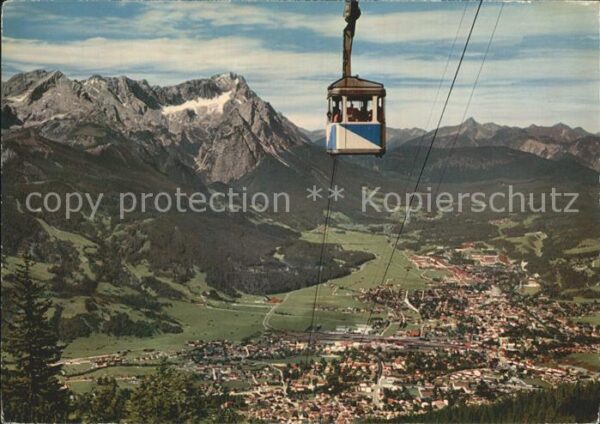 Seilbahn Wankbahn Garmisch-Partenkirchen Alpspit