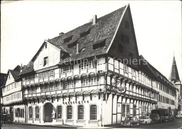 Braunschweig Alte Knochenhauerstrasse Fachwerkbau Ga