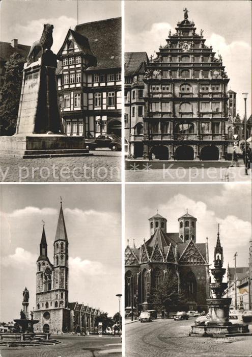 Braunschweig Braunschweiger Löwe Gildehaus Gewandhau