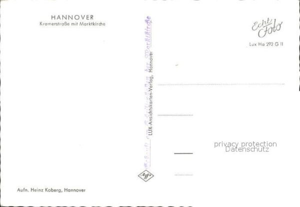 Hannover Kramerstrasse Marktkirche – Bild 2
