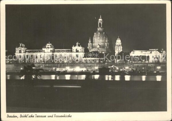 Dresden Brühl'sche Terrasse Frauenkirche