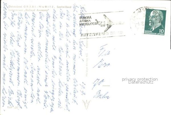 Graal-Mueritz Ostseebad Sanatorium Richard Assmann – Bild 2