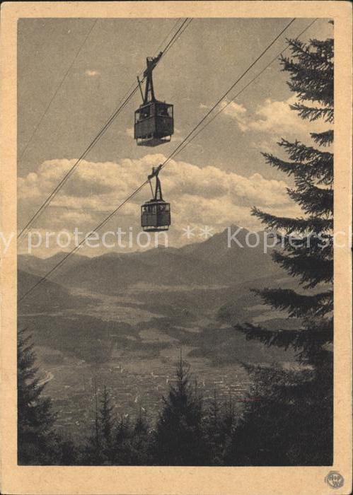 Seilbahn Nordkettenbahn Innsbruck Wagenkreuzung