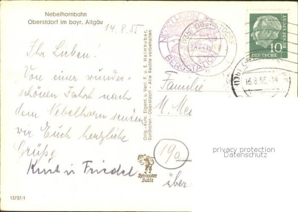 Seilbahn Nebelhorn Oberstdorf Allgäu – Bild 2