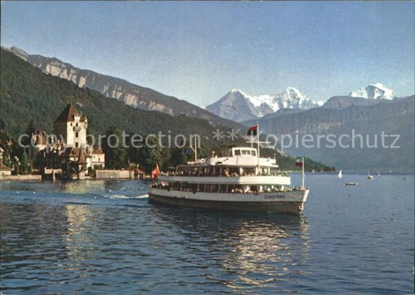 Motorschiffe MS Jungfrau Oberhofen Thunersee Eiger-M
