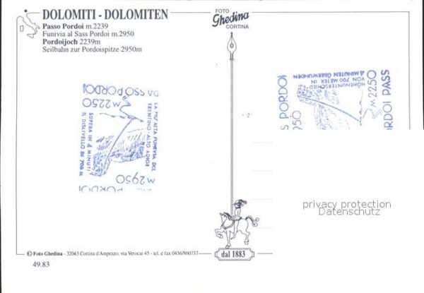 Seilbahn Passo Pordoi Pordoijoch – Bild 2