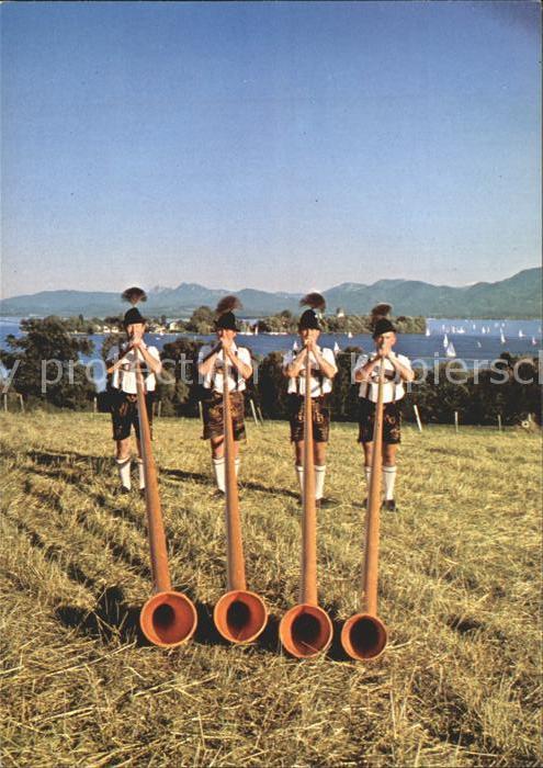 Alphorn Alphornbläser Prien am Chiemsee