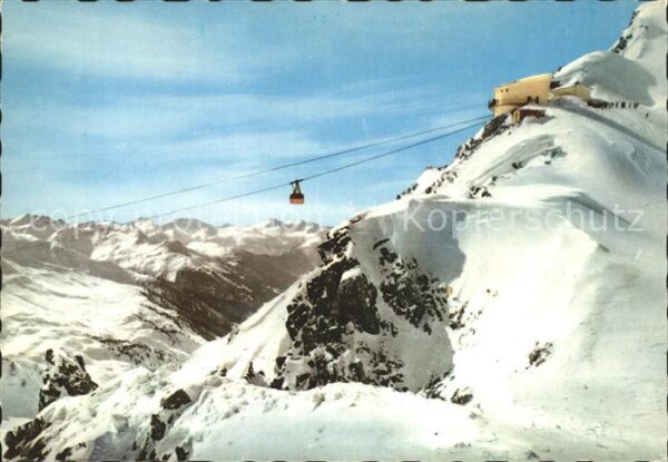Seilbahn Valluga Station Vallugagrat Rhätikon
