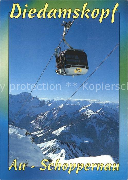 Seilbahn Diedamskopf Au-Schoppernau Bregenzerwal