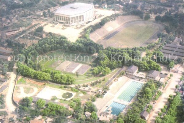 Stadion Japan Fliegeraufnahme