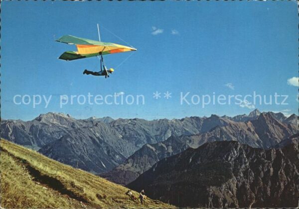 Drachenflug Alpen Tegelberg