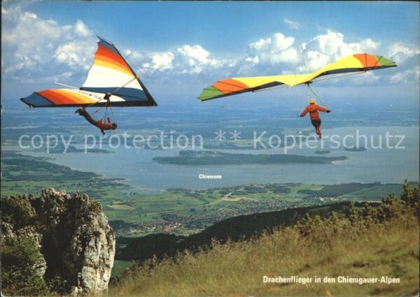 Drachenflug Chiemgauer-Alpen Chiemsee