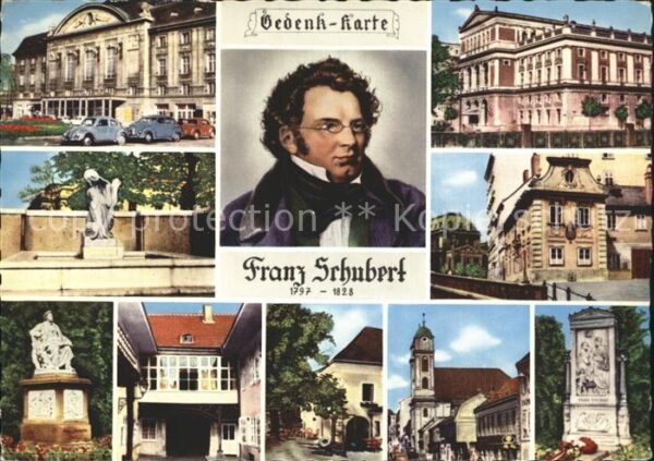 Schubert Franz Konzerthaus Musikvereinshaus Dreimäderl