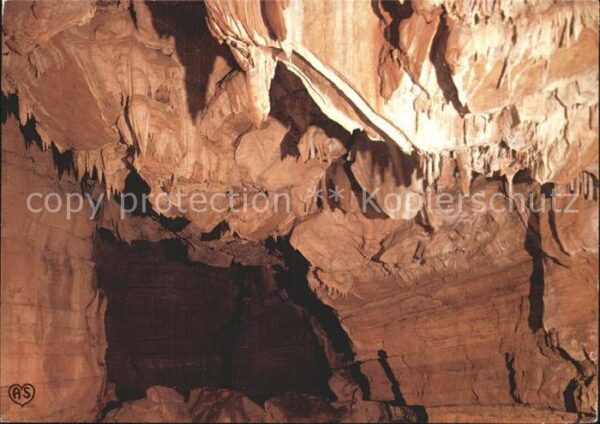 Hoehlen Caves Grottes Abime de Bramabiau Salle de l'Etoile