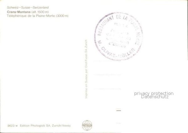 Seilbahn Telepherique Plaine-Morte Crans-Montana – Bild 2