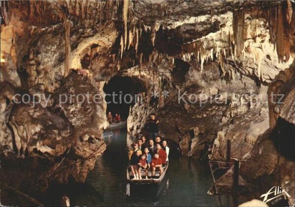 Hoehlen Caves Grottes Medous Bagneres.de-Bigorre Riviere Tran