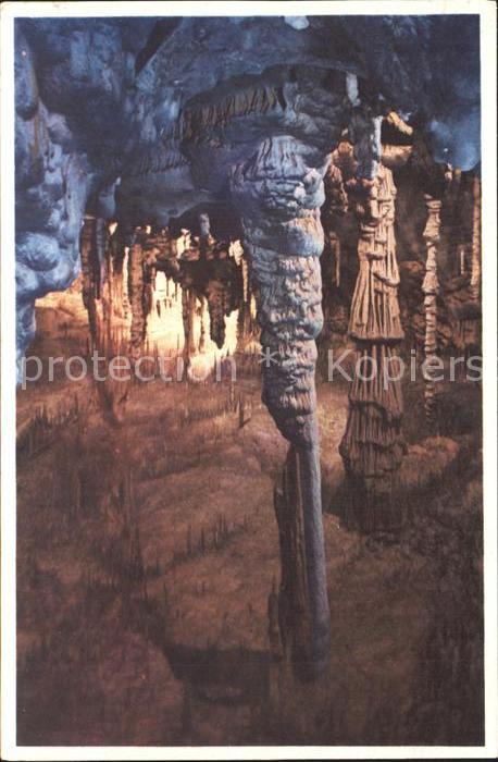Hoehlen Caves Grottes Cuevas del Drach Detalle de uno de los