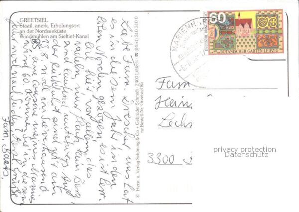 Windmuehle Sieltief-Kanal Greetsiel – Bild 2