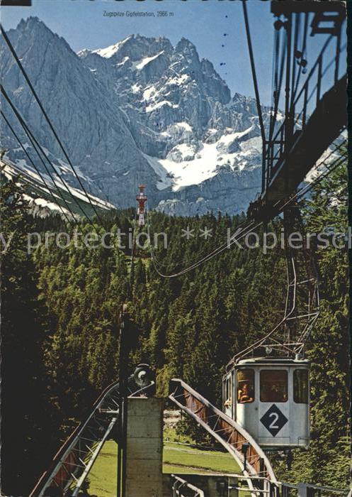 Seilbahn Bayerische Zugspitz-Seilbahn Zupspitze