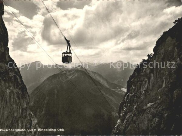 Seilbahn Rauschberg Ruhpolding