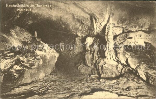 Hoehlen Caves Grottes Beatushöhlen Thunersee Walhalla
