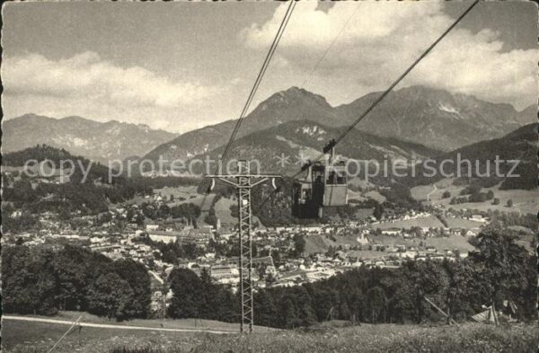 Seilbahn Obersalzberg Berchtesgaden Untersberg