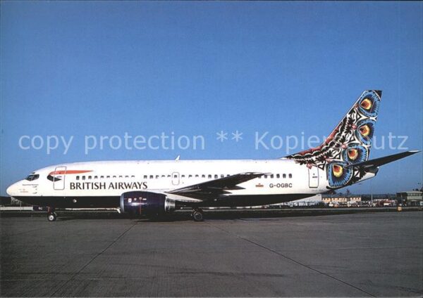 Flugzeuge Zivil British Airways Boeing B-737-34S G-OGBC