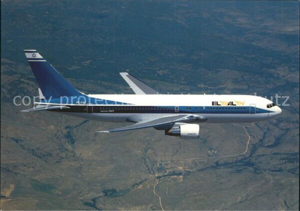 Flugzeuge Zivil EL AL Israel Airlines Boeing 767-258 4X