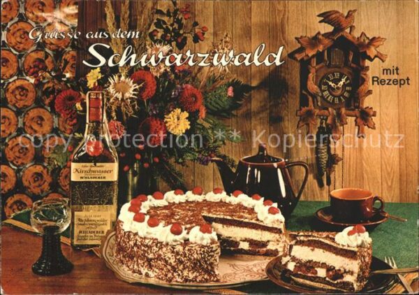 Uhren Kuckucksuhr Rezept Schwarzwälder Kirsch