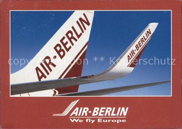 Flugzeuge Zivil Air-Berlin Boeing 737