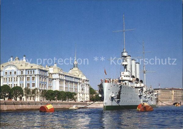 Marine Kreuzer Aurora St. Petersburg Russland