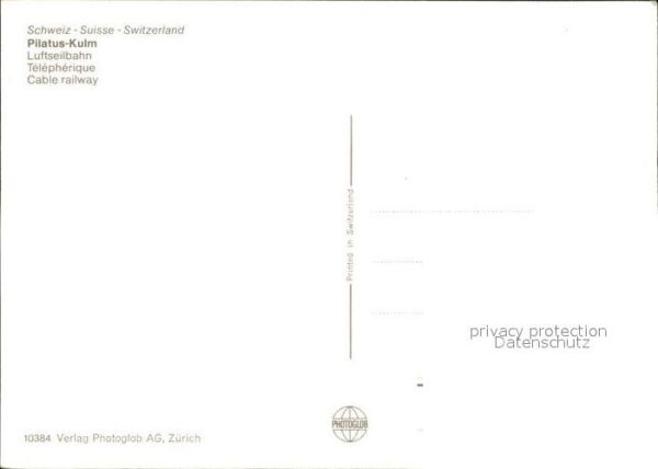 Seilbahn Pilatus-Kulm – Bild 2