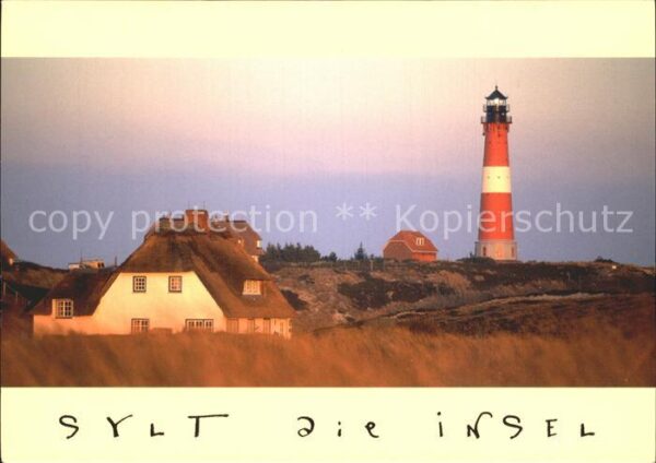 Leuchtturm Lighthouse Hörnum Sylt