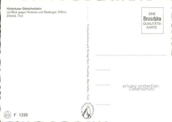 Seilbahn Hintertuxer Gletscherbahn Rastkogel Zil – Bild 2