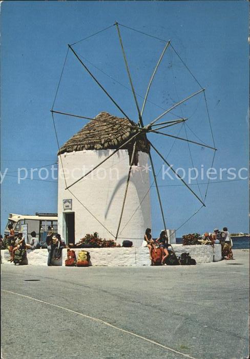 Windmuehle Paros Griechenland