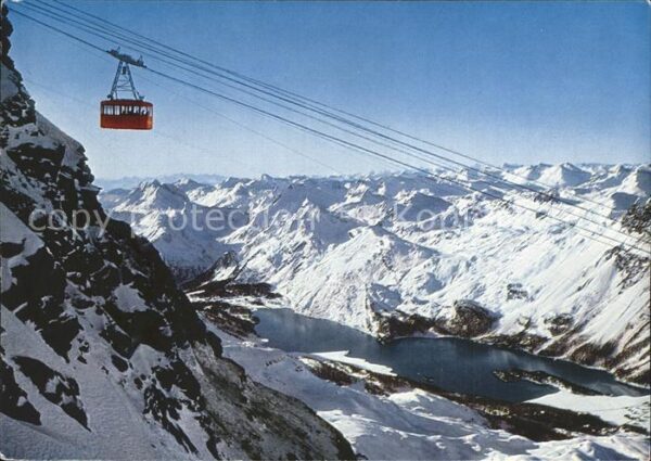 Seilbahn Silvaplana-Corvatsch Silsersee