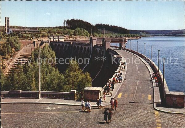 Talsperre Staudamm Eupen Wesertalsperre