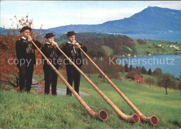Alphorn Alphornbläserfamilie Christen Hergiswil