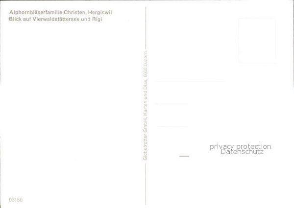 Alphorn Alphornbläserfamilie Christen Hergiswil – Bild 2
