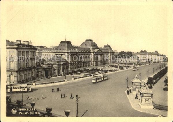 Strassenbahn Bruxelles Palais du Roi