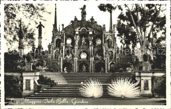 Isola Bella Lago Maggiore Jardin