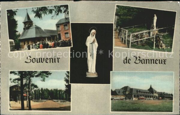 Banneux Kirche Statue
