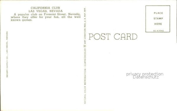 Las Vegas Nevada California Club – Bild 2