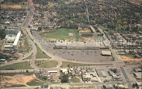 San Juan Puerto Rico Fliegeraufnahme 65th Inf. Avenue Center