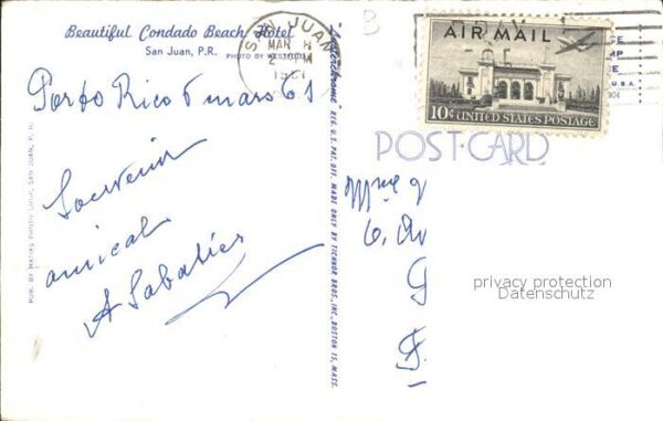 San Juan Puerto Rico Condado Beach Hotel – Bild 2