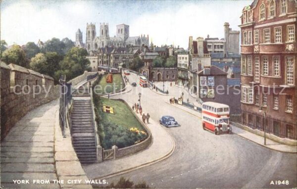 York UK From City Walls