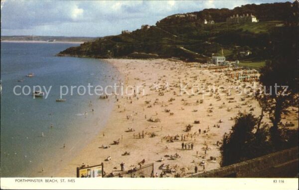 St Ives Cornwall Porthminster Beach