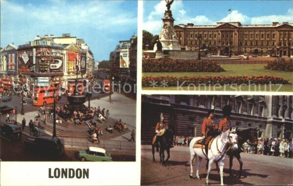 London Piccadilly Circus Buckingham Palace